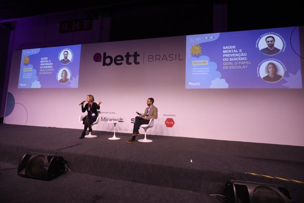 Bett Brasil 2022: Caio Lo Bianco e Vera Iaconelli falam sobre saúde mental no maior evento de educação da América Latina -LIV Inteligência de Vida